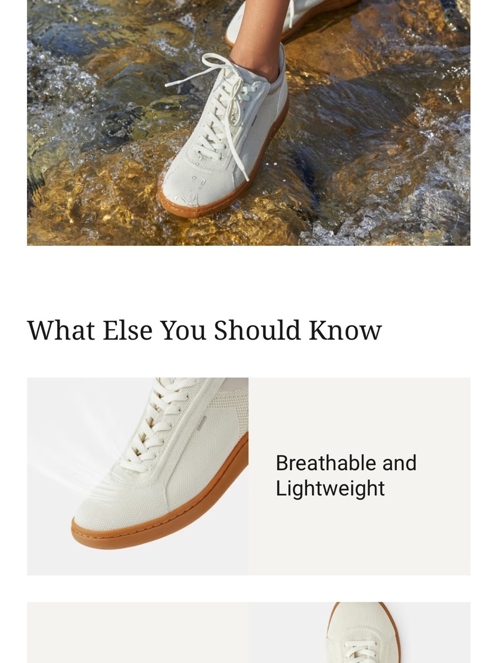 VIVAIA V-Prime Beige Water Repellent Knit Sneakers | Women’s US 11 (EU 42) | NWT - Picture 7 of 8
